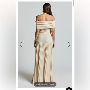 Lioness Field of Dreams Maxi Dress in Oatmeal Size M